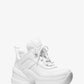Olympia Canvas and Leather Trainer