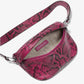 Slater Extra-Small Snake Embossed Leather Sling Pack