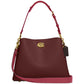 Pebble Leather Willow Shoulder Bag with Convertible Straps