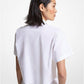 Stretch Organic Cotton Poplin Cropped Shirt