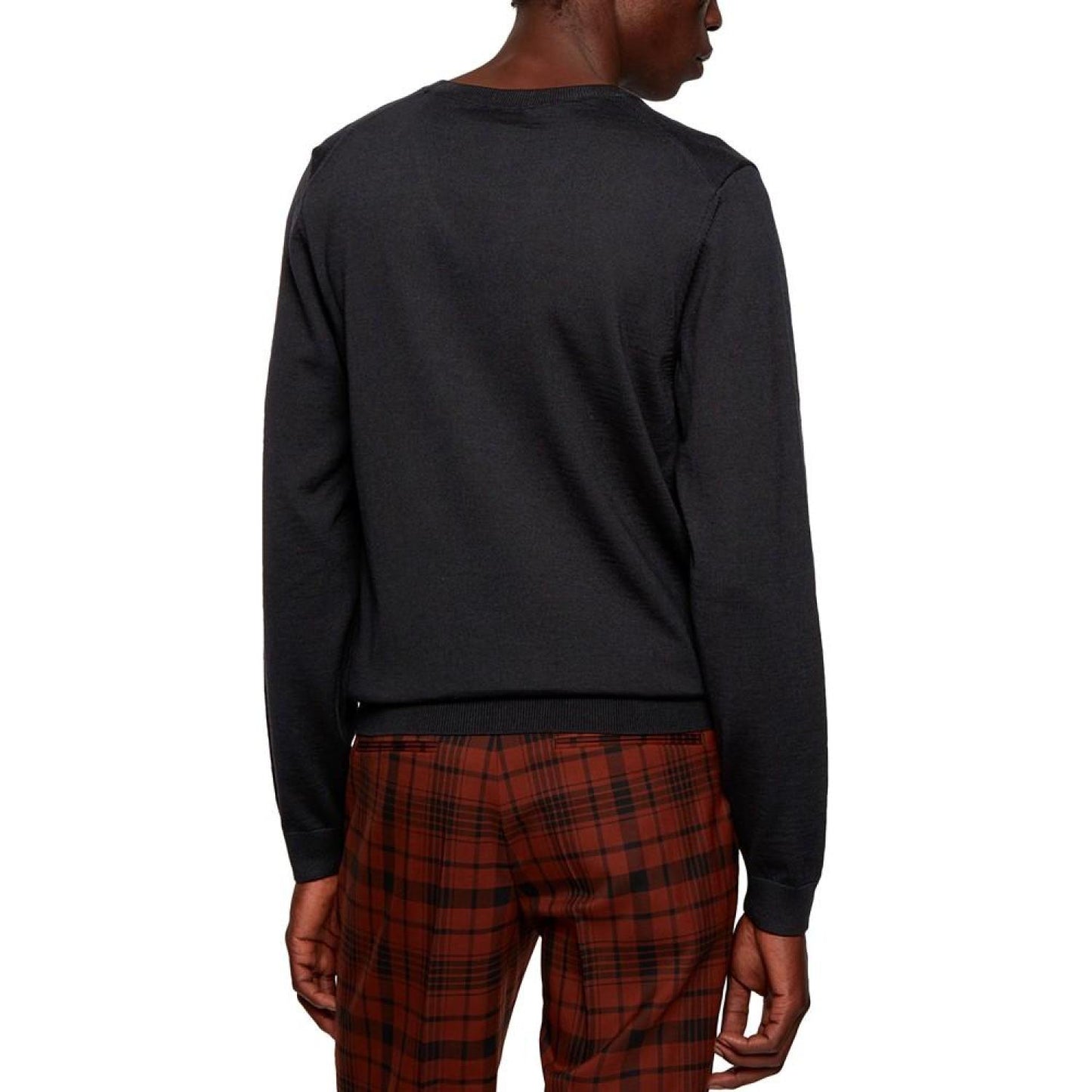Men's V-Neck Wool Sweater