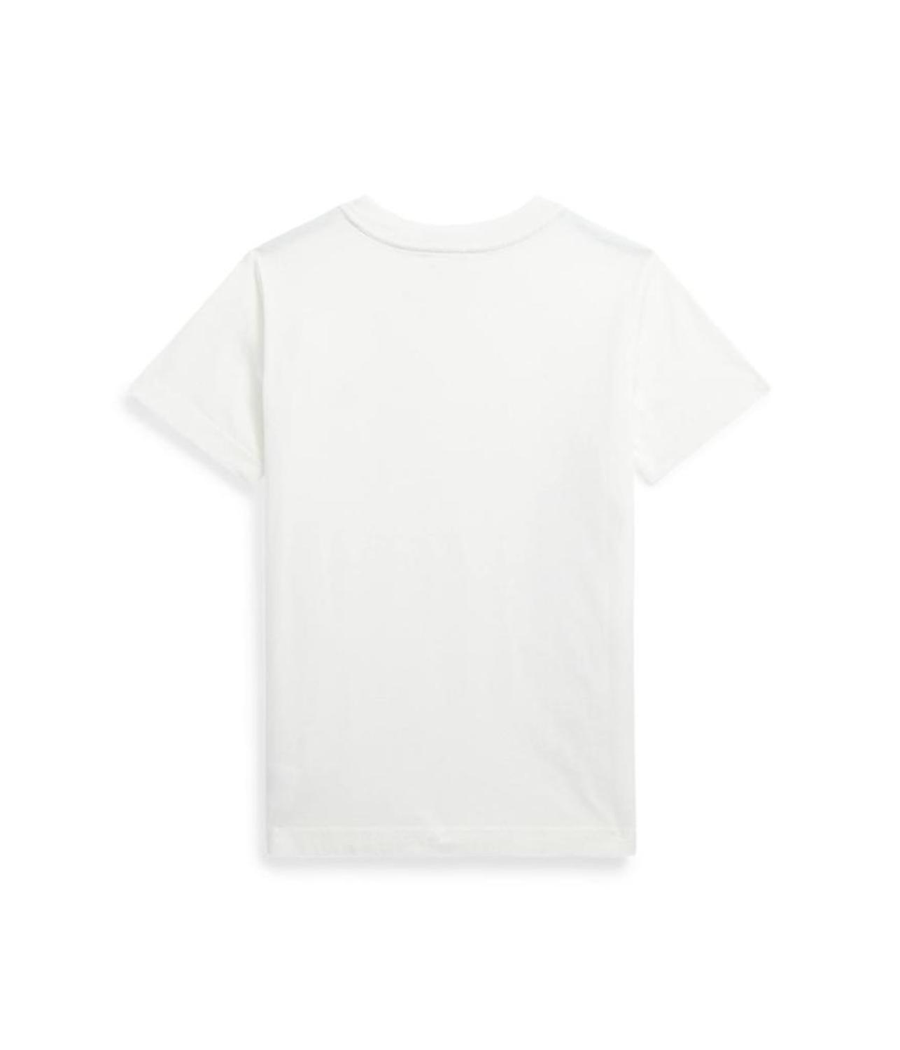 Logo Cotton Jersey Tee (Toddler/Little Kids)