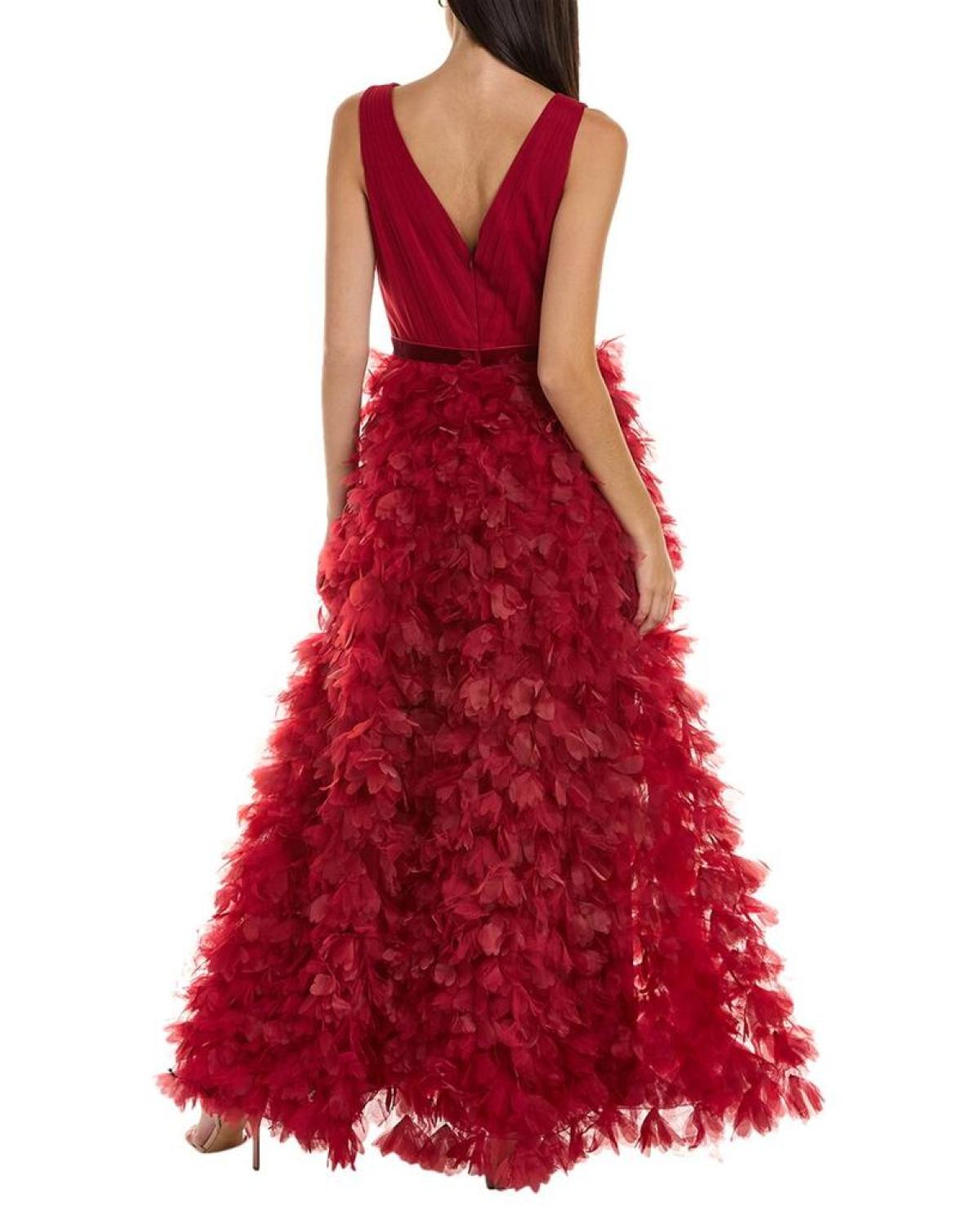 Marchesa Notte Petal Gown