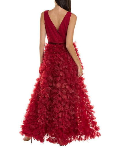 Marchesa Notte Petal Gown