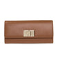 Furla 1927 Twist-Lock Foldover Wallet