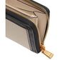 Morgan Colorblocked Saffiano Leather Zip-Around Continental Wallet