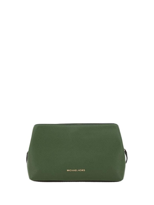 Michael Michael Kors Logo Printed Zipped Shoulder Bag