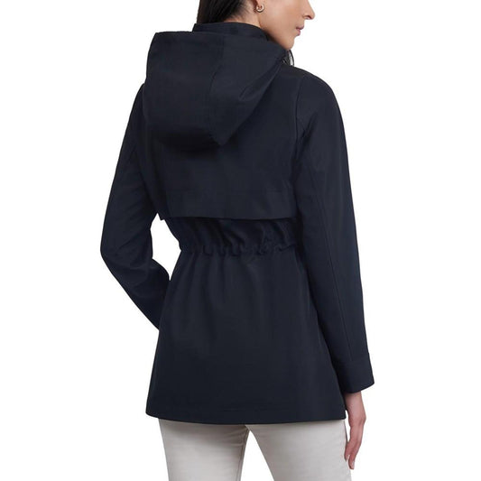 Women's Petite Hooded Water-Resistant Anorak Coat, Created for Macy's