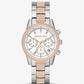 Ritz Pavé Two-Tone Watch