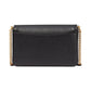 Morgan Saffiano Leather Flap Chain Wallet