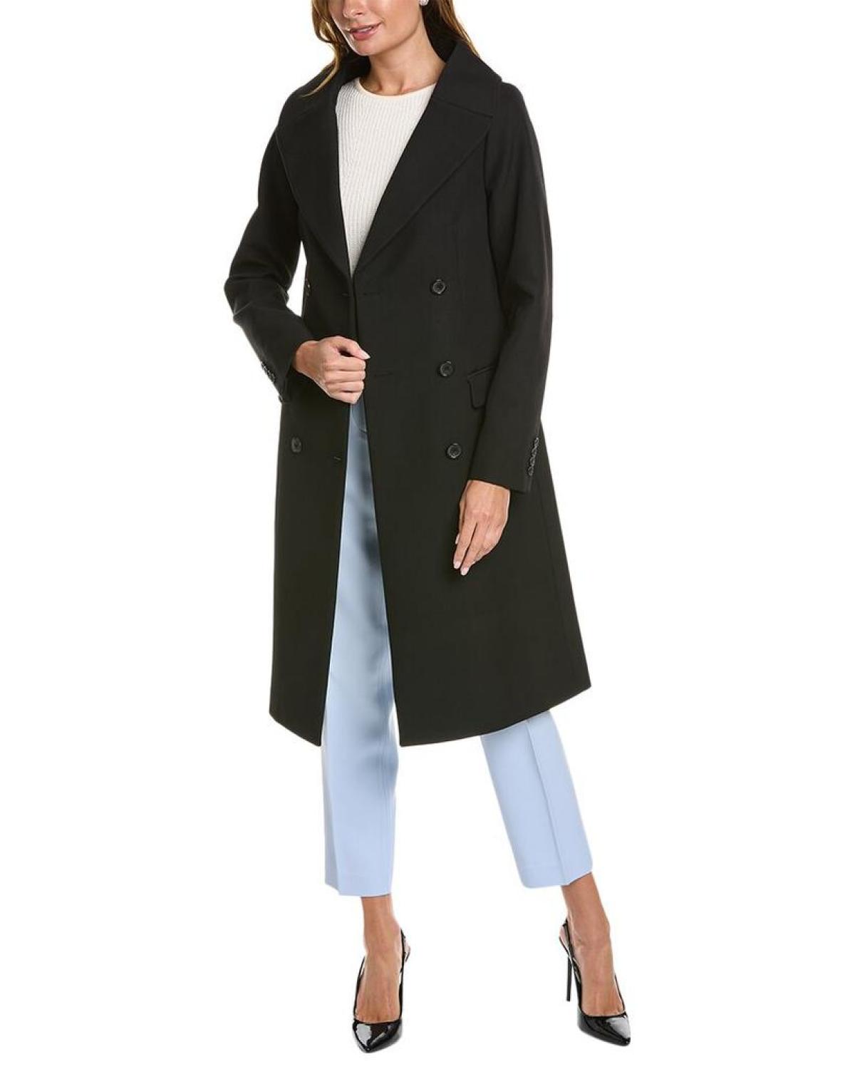 Michael Kors Gab Portrait Wool-Blend Coat