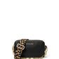 Jet Set Small Double Zip Camera Chain Crossbody