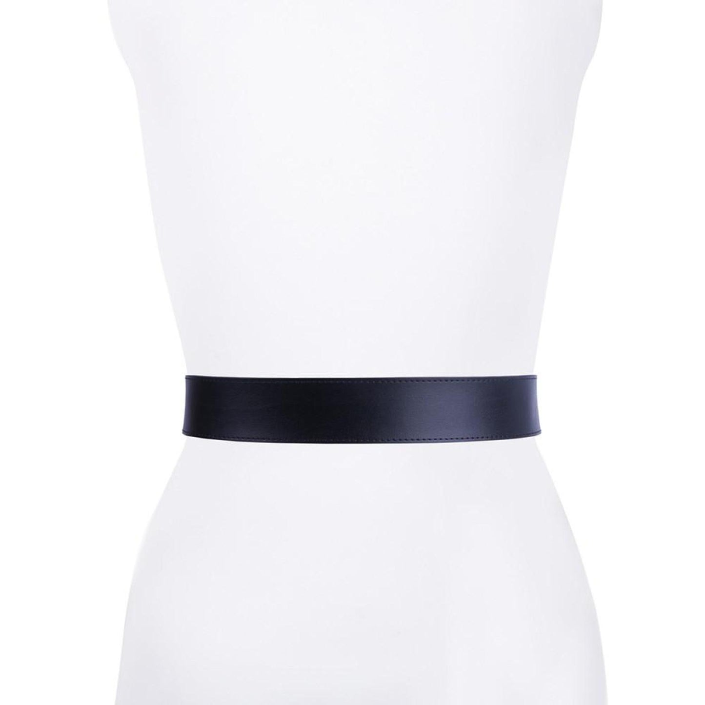 Women's Genuine Leather Logo Belt