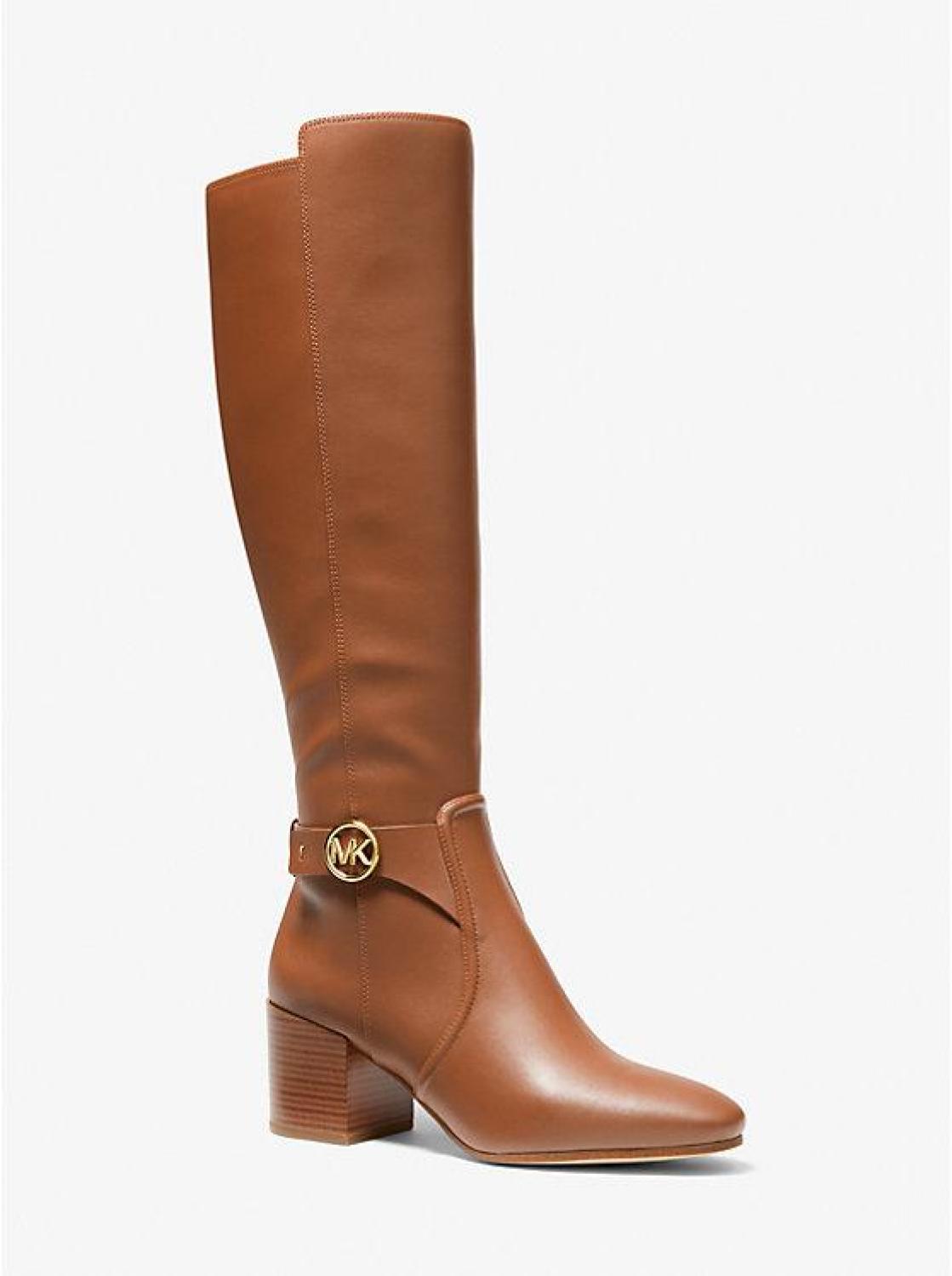 Carmen Faux Leather Riding Boot