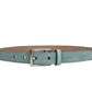 Gucci Men's   Fabric Leather Belt Buckle