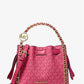 Mina Small Signature Logo Chain Crossbody
