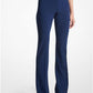 Yasmeen Crepe Split-Cuff Trousers