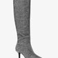 Katerina Crystal-Embellished Knee-High Boot