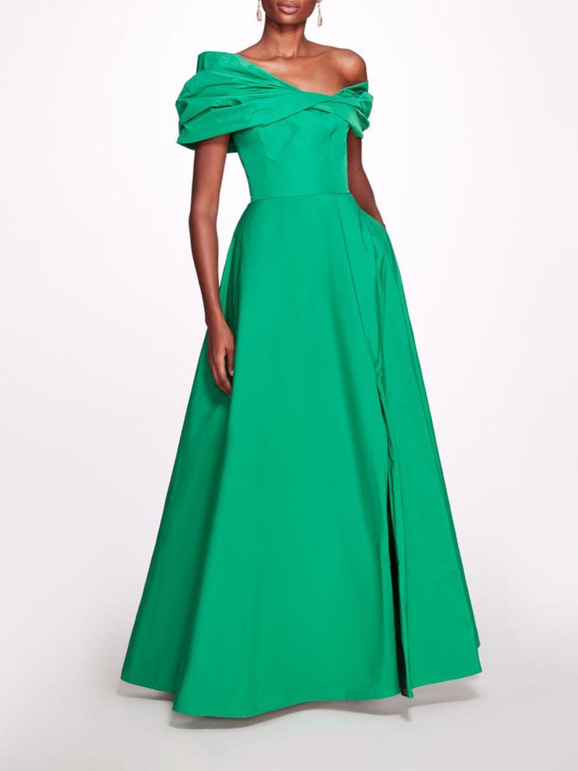 Taffeta Gown
