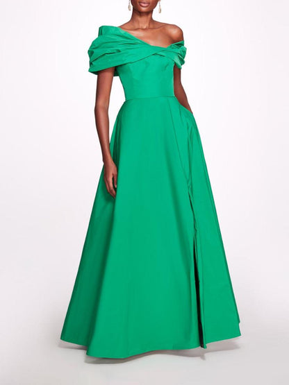 Taffeta Gown
