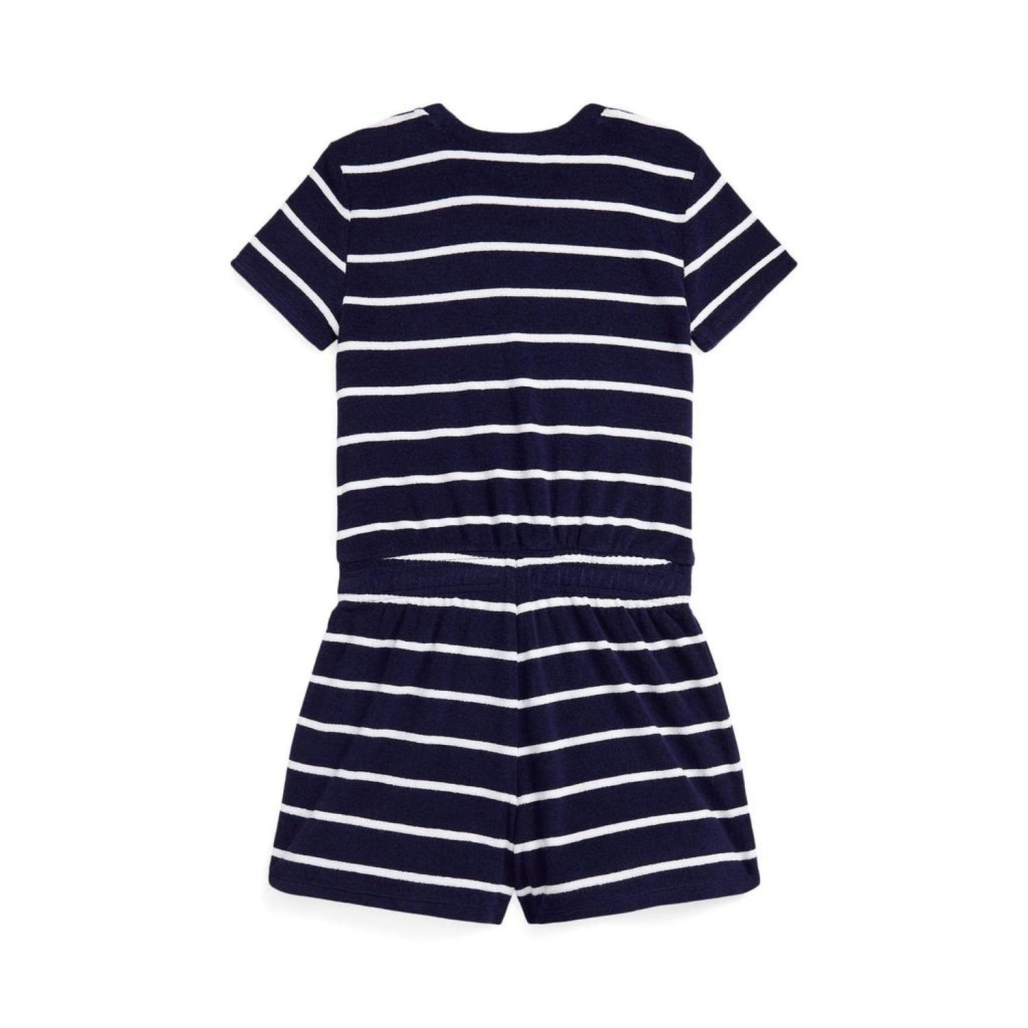 Striped Terry Romper (Big Kids)