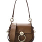 Chloé Tess Small Leather & Suede Shoulder Bag