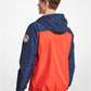 MK x ellesse Color-Block Woven Windbreaker Jacket