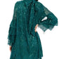 Zanotti Dress In Glitter Pine