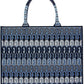 Furla Opportunity Large Tote Toni Blue Denim One Size