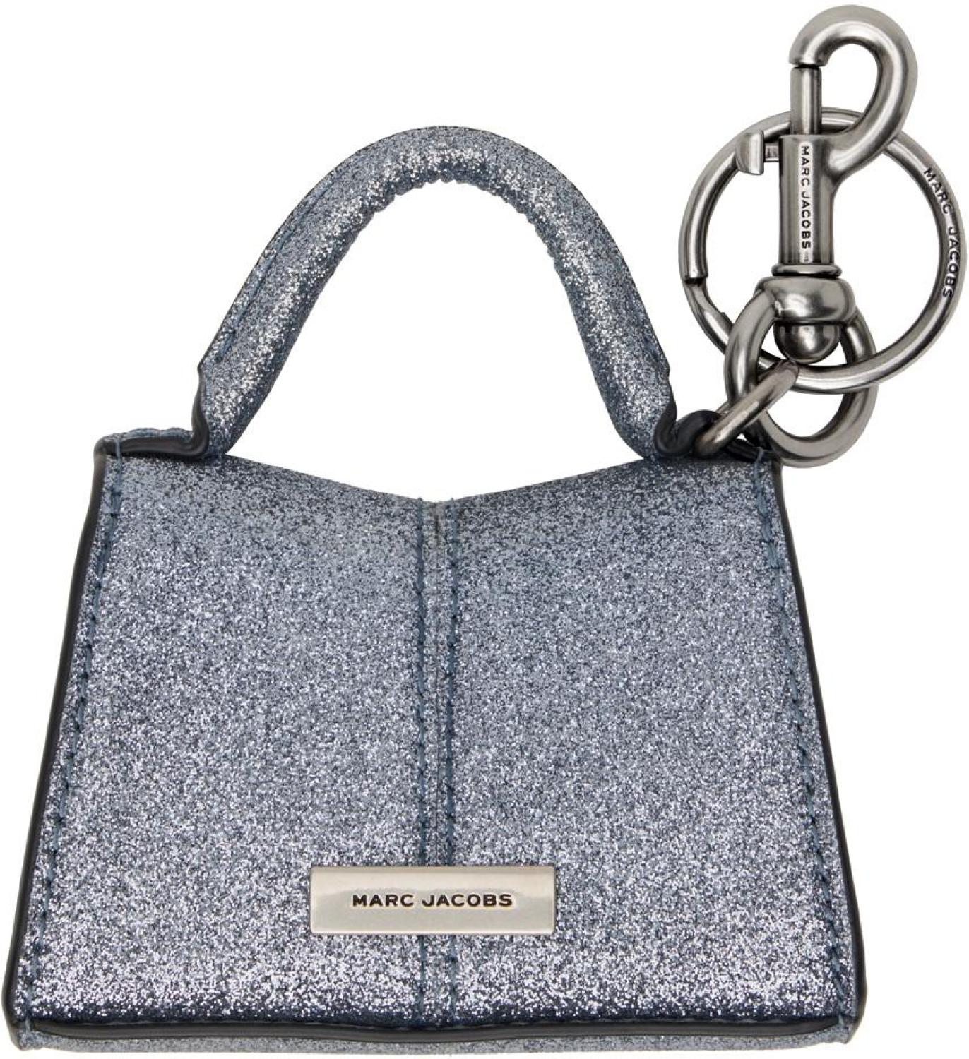 Blue 'The Galactic Glitter Nano St. Marc' Keychain