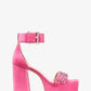 Tara Embellished Suede Platform Sandal