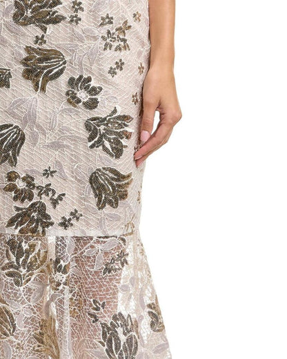 Marchesa Notte Sleeveless Gown