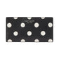 Morgan Sunshine Dot Printed PVC Slim Bifold Wallet