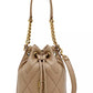 The Quilted Leather Bucket Bag