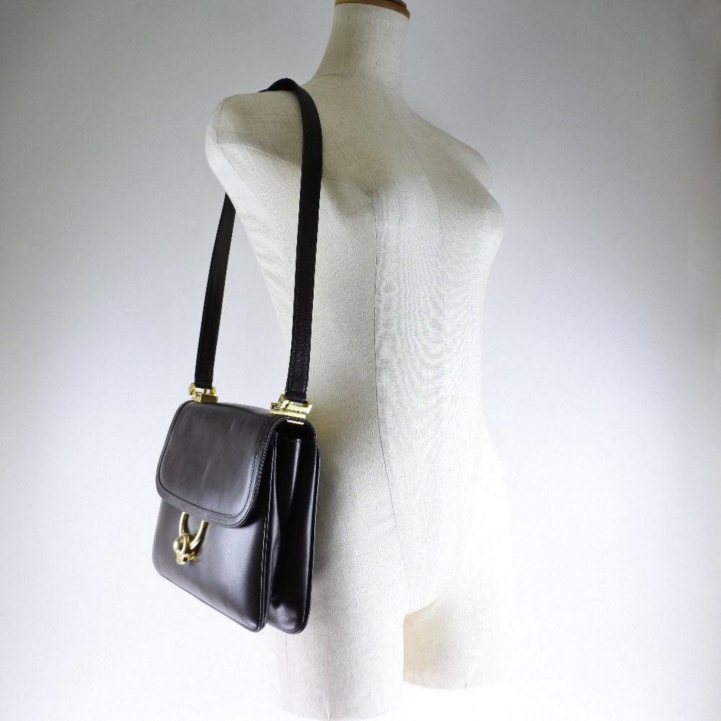 Gucci Leather Handbag (Pre-Owned)