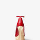 Xenia Leather Platform Pump