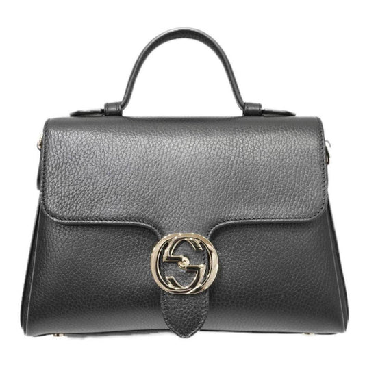 Gucci Interlocking Leather Handbag (Pre-Owned)