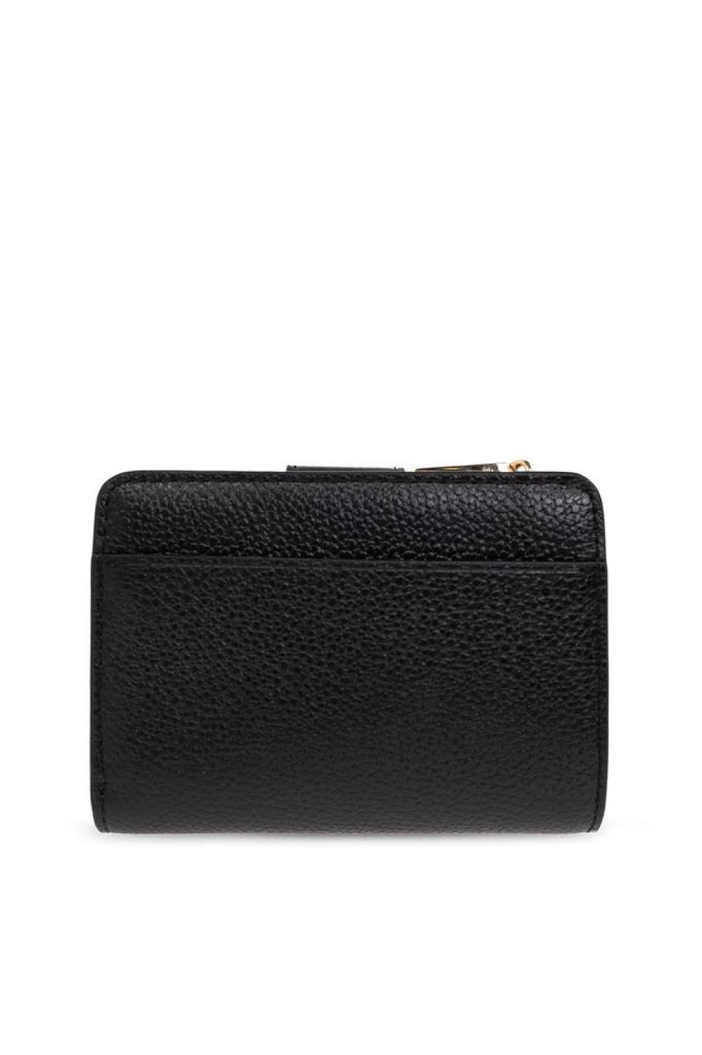 Michael Michael Kors Logo-Plaque Zipped Wallet