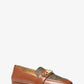 Tiffanie Leather and Empire Signature Logo Mule