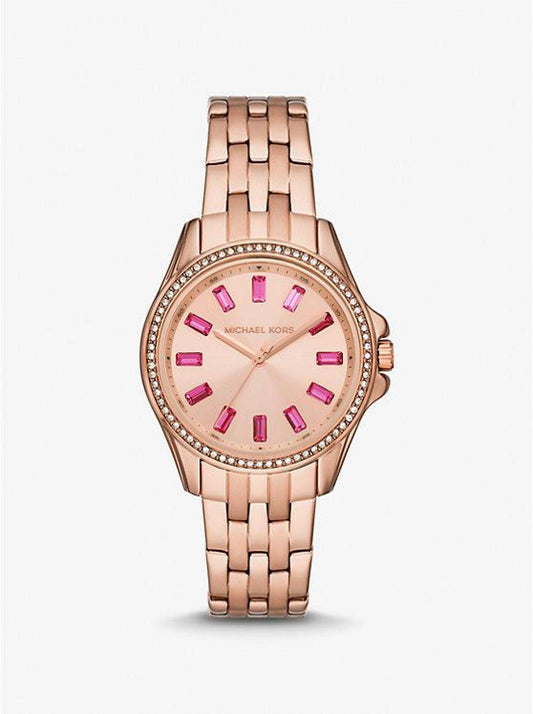 Mini Pilot Pavé Rose Gold-Tone Watch