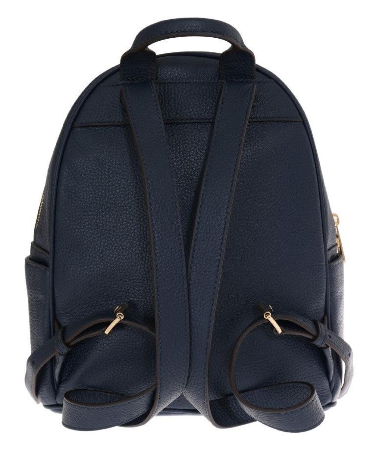 Michael Kors blue ABBEY Leather Backpack Women's Bag