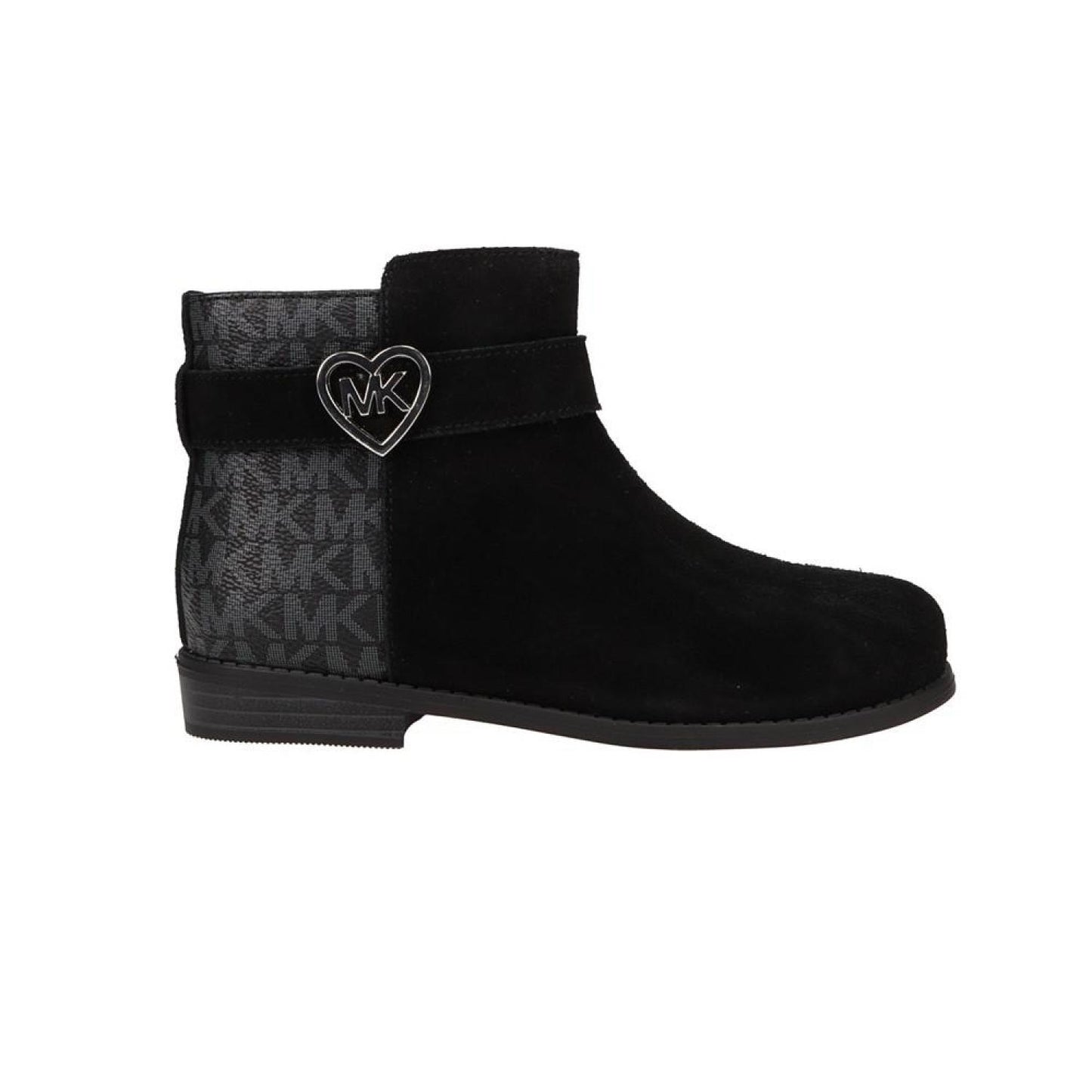 Big Girls Emma Heart Logo Print Detail Booties