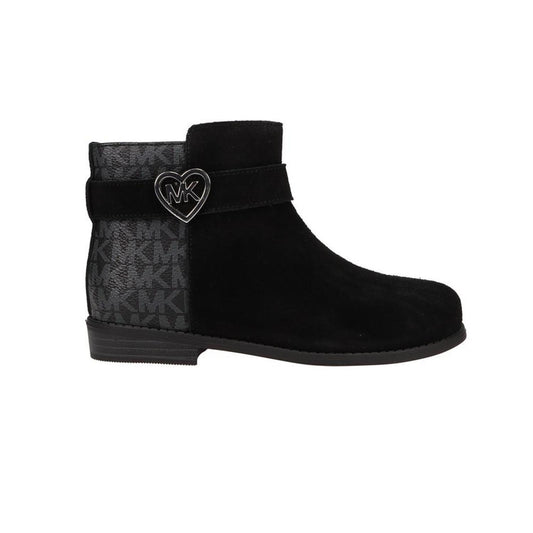 Big Girls Emma Heart Logo Print Detail Booties