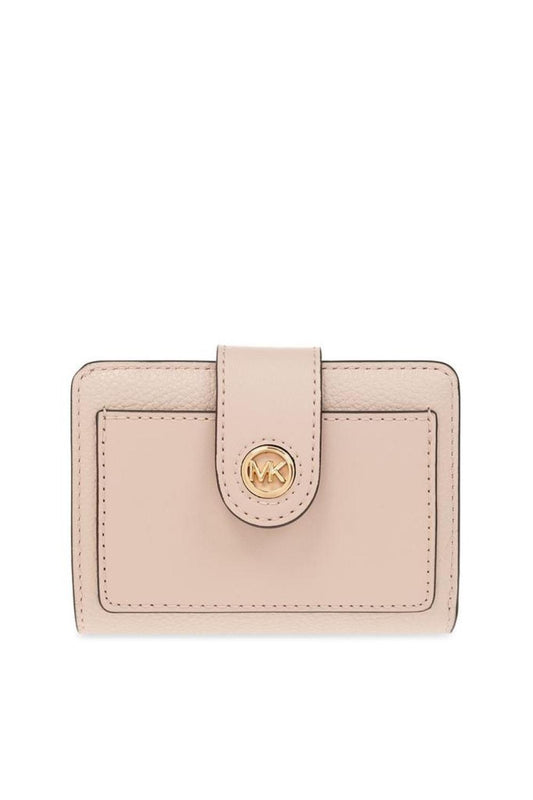 Michael Michael Kors Logo-Plaque Zipped Wallet