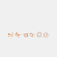Coach Outlet Signature Pearl Bow Earrings Set