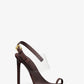 Catherine Leather and Vinyl Sandal
