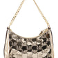 Michael Kors Logo Printed Zipped Small Shoulder Bag