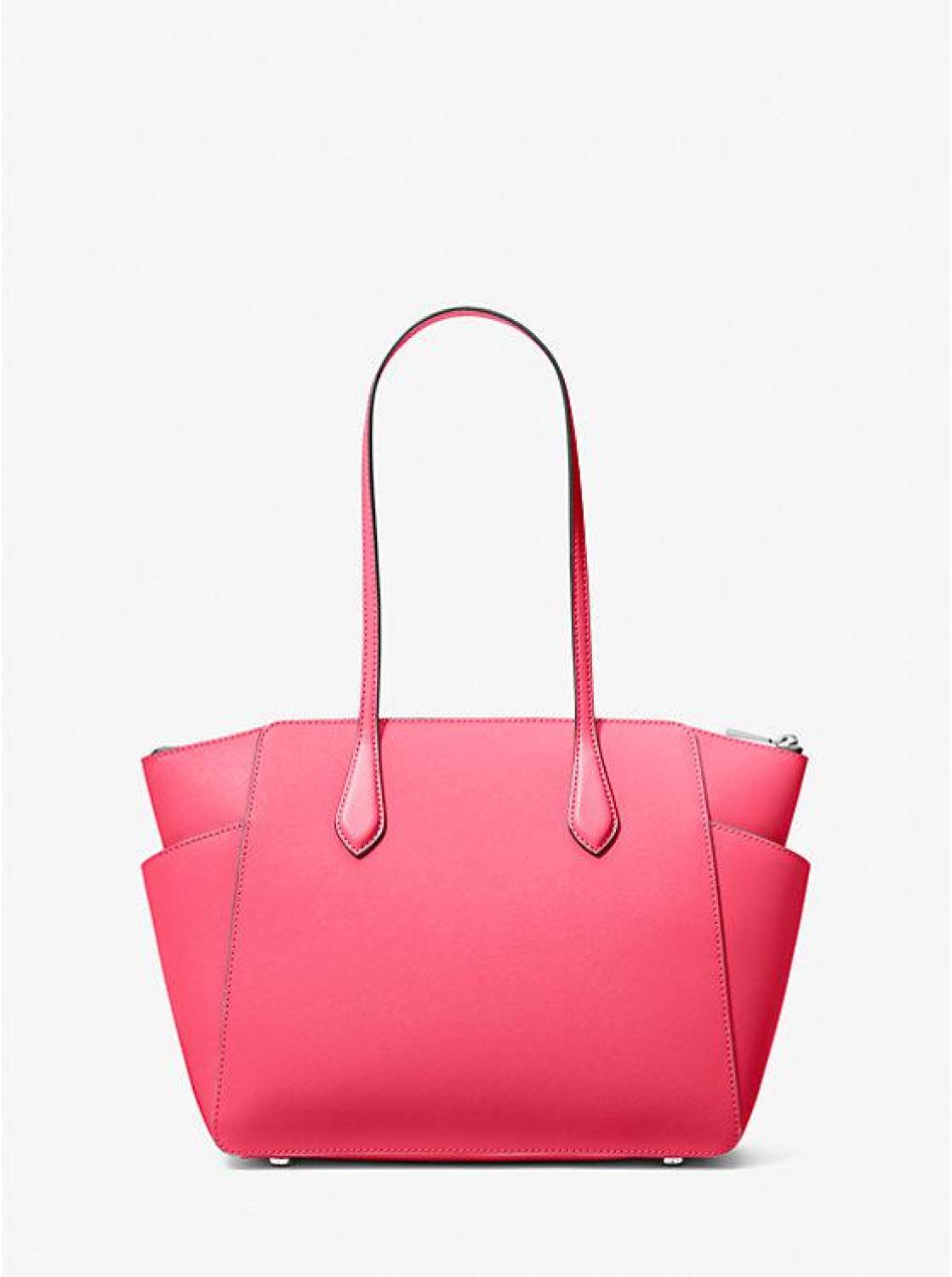 Marilyn Medium Saffiano Leather Tote Bag
