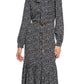 Michael Michael Kors Patterned Midi Dress