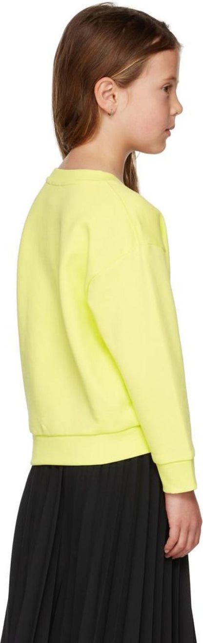 Kids Yellow Logo Sweatshirt